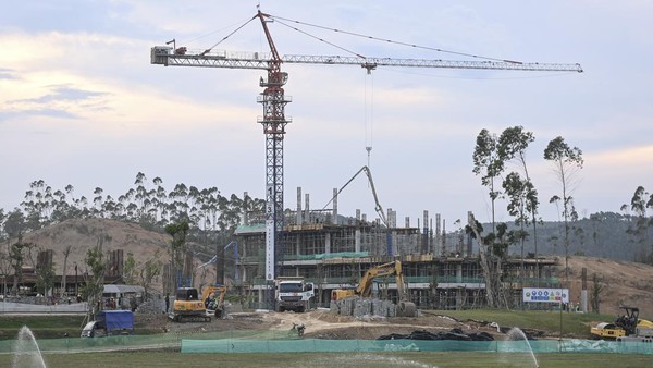 Proyek Pembangunan Sarana Prasarana Pemerintahan II di Ibu Kota Negara 02 Januari 2024 !